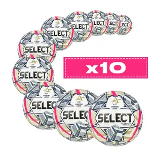 Set of 10 Handball Balls Champions League EHF Replica 2026/27