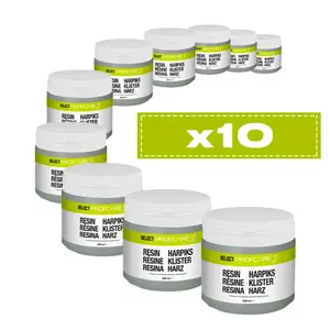 Pack of 10 White Resins Select Profcare-500 ml