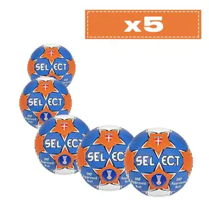 Set of 5 handballs Select Ultimate Officiel Asobal image-0