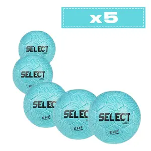 Lot de 5 Ballons de handball Select EHF Light Grippy 2026/28 image-0