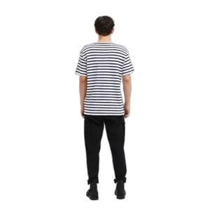 Csíkos kereknyakú póló Selected Briac Stripe image-4