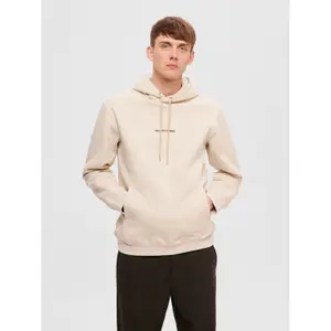 Sweatshirt à capuche Selected Hankie Logo image-1