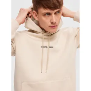 Sweatshirt à capuche Selected Hankie Logo image-5