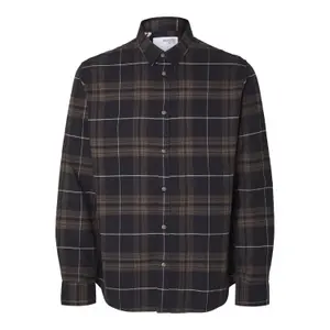 Camisa slim fit de manga larga Selected Owen-Fannel image-0