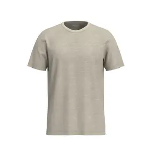 T-shirt de pescoço redondo Selected Aspen Slub image-0