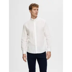 Camisa slim de manga larga Selected Rick image-1
