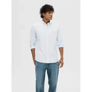 Camisa slim de manga larga Selected Rick image-1