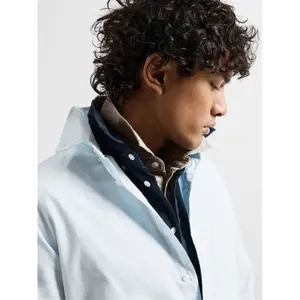 Camisa slim de manga larga Selected Rick image-4
