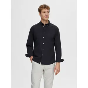 Camisa slim de manga larga Selected Rick image-1