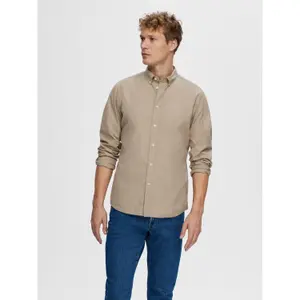 Camisa slim de manga larga Selected Rick image-1