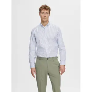 Camisa slim de manga larga Selected Rick image-1