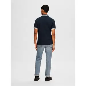 Polo slim Selected Toulouse Detail image-3