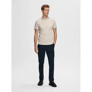 Polo slim Selected Toulouse Detail image-2