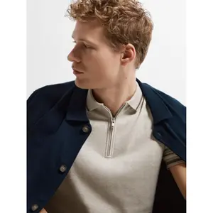 Polo slim Selected Toulouse Detail image-5