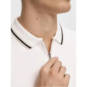 Polo slim Selected Toulouse Detail image-4