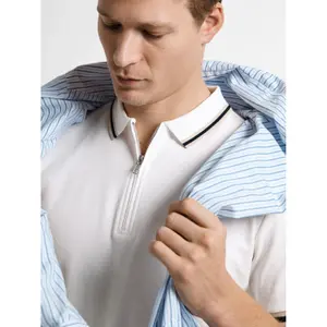 Polo slim Selected Toulouse Detail image-5