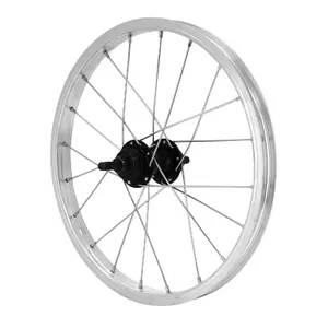 Rear wheel aluminium rim steel hub Selection P2R City Patin image-0