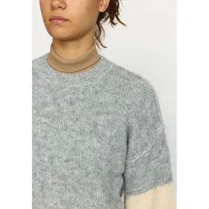 Woman sweater Selfhood Striped Soft image-5