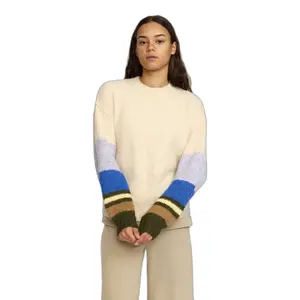 Woman sweater Selfhood Striped Soft image-0