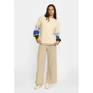 Woman sweater Selfhood Striped Soft image-1