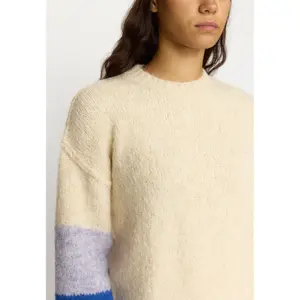 Woman sweater Selfhood Striped Soft image-4