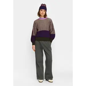 Woman sweater Selfhood Rib Block image-1