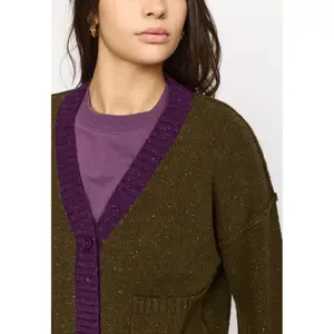 Women's cardigan Selfhood Heavy Block image-4