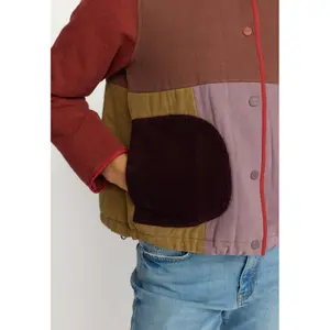 Women's down jacket Selfhood Quited Patchwork image-4