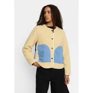 Damenjacke Selfhood Teddy Block image-1