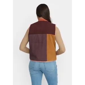 Doudoune sans manche femme Selfhood Quited Patchwork image-2