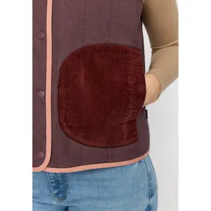 Doudoune sans manche femme Selfhood Quited Patchwork image-3