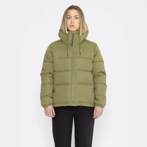 77148-green-doudoune-a-capuche-femme-selfhood-green