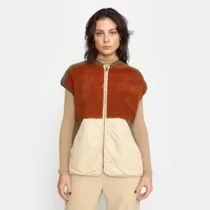 Women’s sleeveless fleece Selfhood image-1