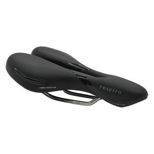 Saddle with side protection and elastomer Selle Royal Respiro Loisir Max Athletic image-1