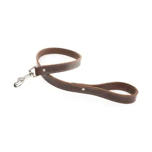 Correa de cuero para perros Sellerie Canine Vendéenne
