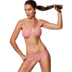 Plunge Bra with Removable Cushions for Women Selmark One image-2