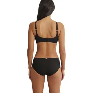 Women's plunging moulded triangle bra with removable cups Selmark One image-2