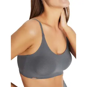 Biustonosz bez fiszbin z wyjmowanymi wkładkami dla kobiet Selmark One image-3