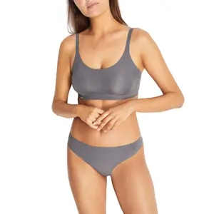 Biustonosz bez fiszbin z wyjmowanymi wkładkami dla kobiet Selmark One image-1