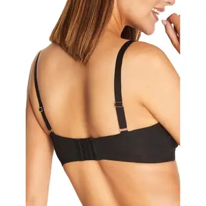 Biustonosz bez fiszbin z wyjmowanymi wkładkami dla kobiet Selmark One image-3