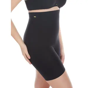 Hoge taille corrigerende panty voor dames Selmark Curves image-2