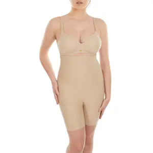 Hoge taille corrigerende panty voor dames Selmark Curves image-3