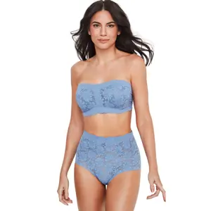 Padded strapless bra for women Selmark One And Lace image-5
