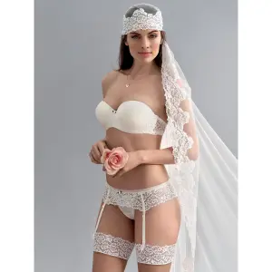 Selbstfixierende elastische Bänder für Frauen Selmark Gilda image-0