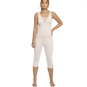 Pyjamas med kortbyxor och linne för kvinnor Selmark Alicia image-0