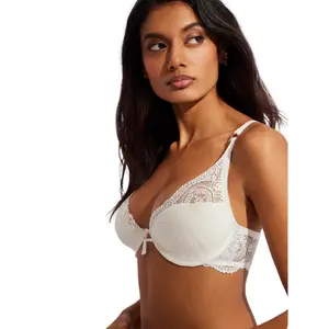 Biustonosz trójkątny z slimakami dla kobiet Selmark Matilda Mariage image-2