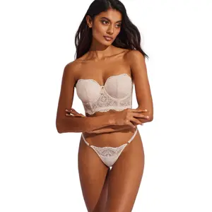 Soutien-gorge bustier balconnet femme Selmark Matilda image-2