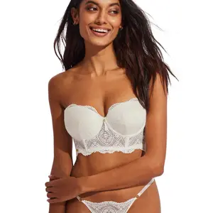 Soutien-gorge bustier balconnet femme Selmark Matilda Mariage image-5