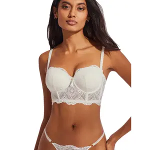 Soutien-gorge bustier balconnet femme Selmark Matilda Mariage image-4