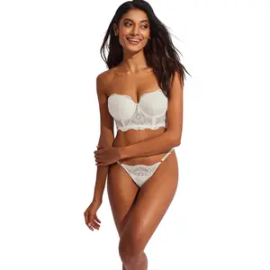 Soutien-gorge bustier balconnet femme Selmark Matilda Mariage image-3